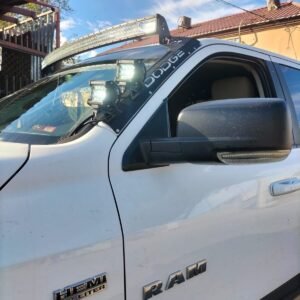 Brakoon A-Pillar Bracket installed on Dodge Ram 1500